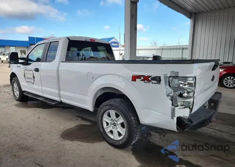 2019 Ford F150 Super Cab из США, поврежденный, VIN 1FTFX1E45KKE45686